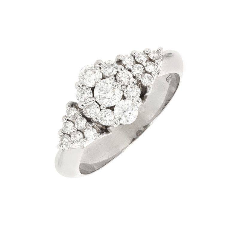 Acheter Bague diamants 0.67 carat or blanc 6.03g Comme neuf - 1650,00 € Bague diamants 0.67 carat or blanc 6.03g Comme neuf - reconditionné disponible sur Gemme Les Bijoux